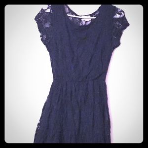 Blue Lace Dress (FREE GIFT INCLUDED)
